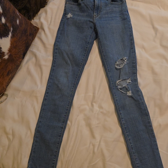 Levi's Denim - Levi's Distressed Skinny Jeans